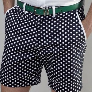 Polka dot shorts with a stretch